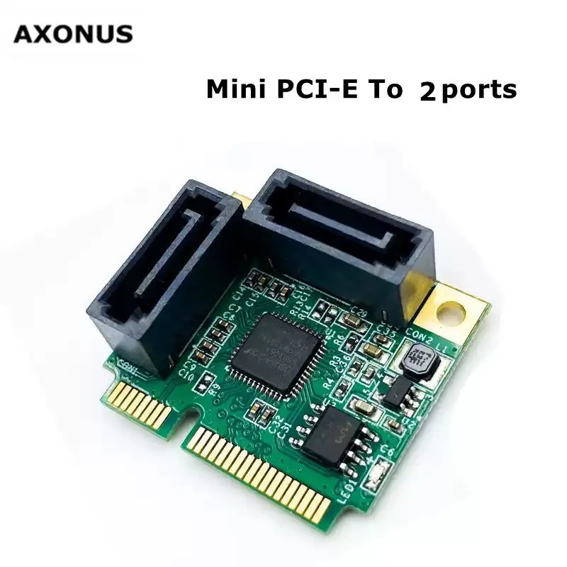 Mini  PCI-E To SATA 3.0  Converter Hard Drive Expansion Adapter Converter Boards Card Internal Expansion for Laptop/Mini PC