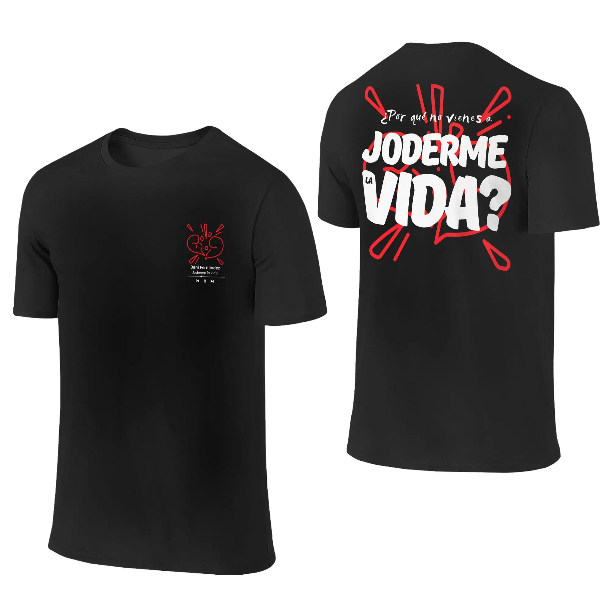 Dani Fernandez spanish  Graphic T Shirts Men Women  100% Cotton  Tee Shirt Clothing