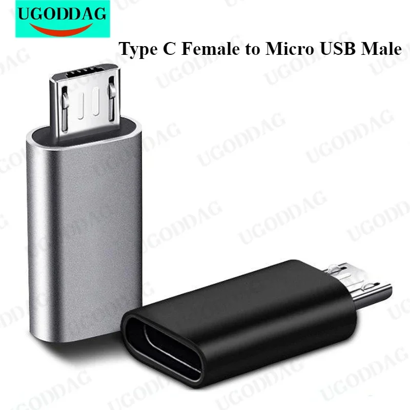 USB Type-C Adapter Type C To Micro USB Female To Male Converters for Xiaomi Samsung Charger Data Cable USBC USB C Adapter