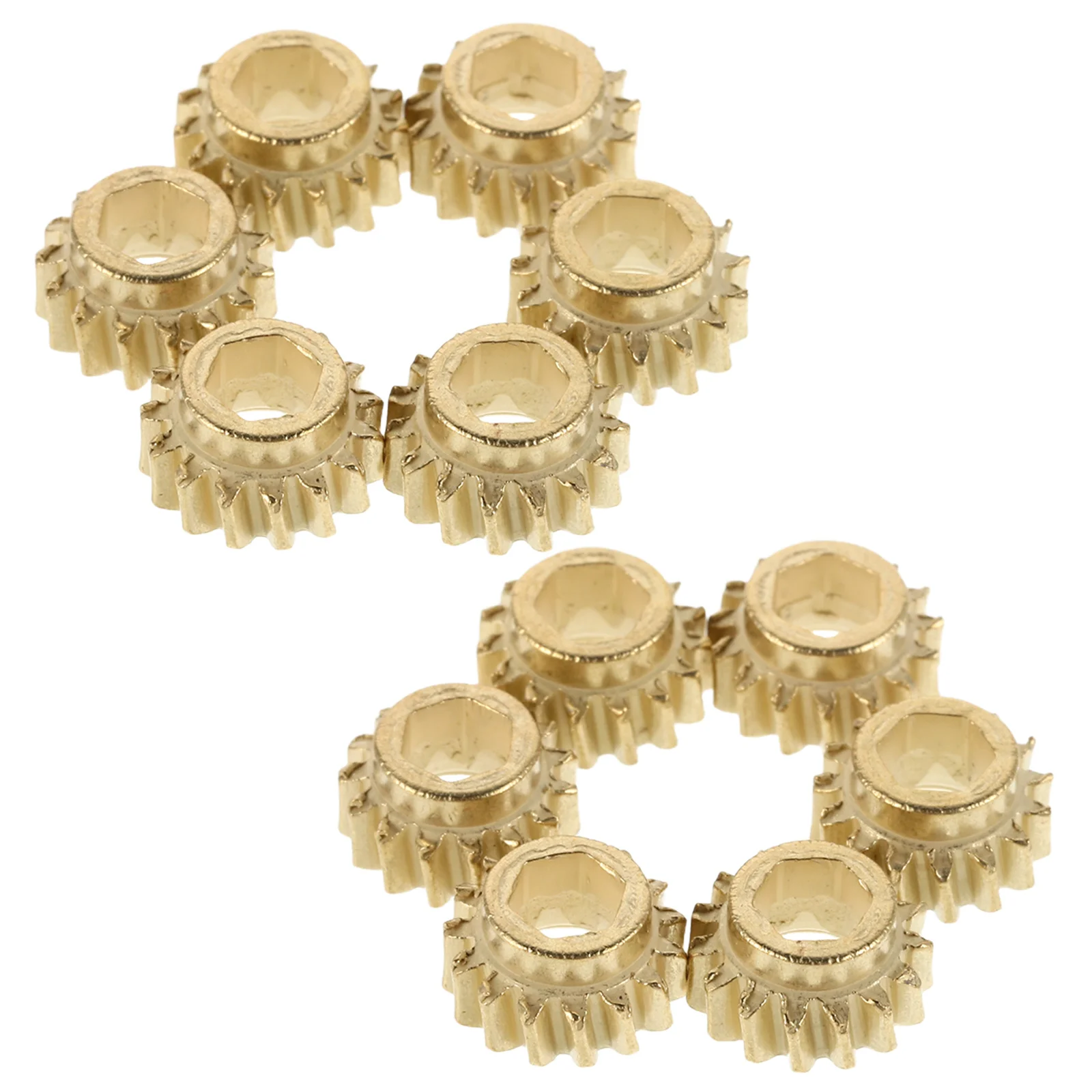 

12pcs Tuner Peg Gears: Acoustic Electric Guitar Tuning Pegs Accessories - Metal Hexagonal Machine Heads 15-Tooth Gears Parts For