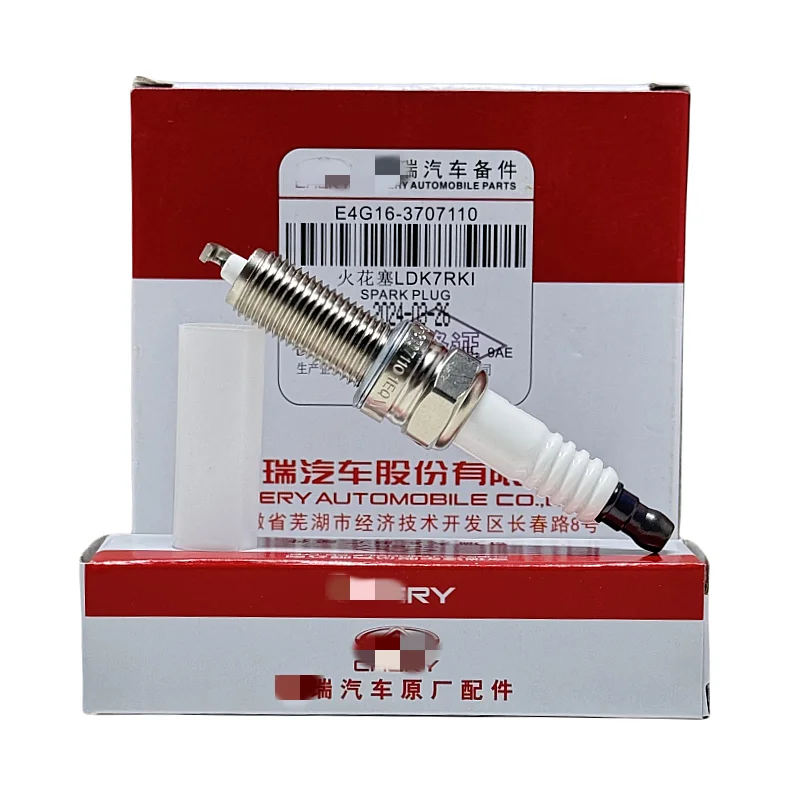 

4 шт./компл. свеча зажигания для Chery A1 A3 A5 Tiggo3 M11 J3 Arrizo5/7 E4G16 DVVT двигатель OEM E4G16- 3707110