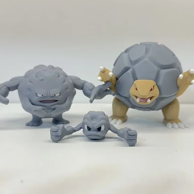 Горячая аниме Graveler Golem Geodude, экшн-фигурка, пропорция мира 1:20, сделай сам, 3d печать, Kawaii, коллекция персонажей, модель, детская игрушка