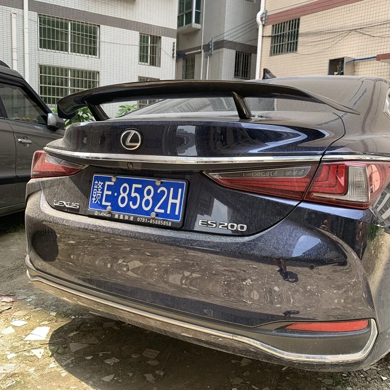 for Lexus ES260 ES300 ES200 spoiler spoiler carbon fiber / FRP material car tail GT style rear spoiler