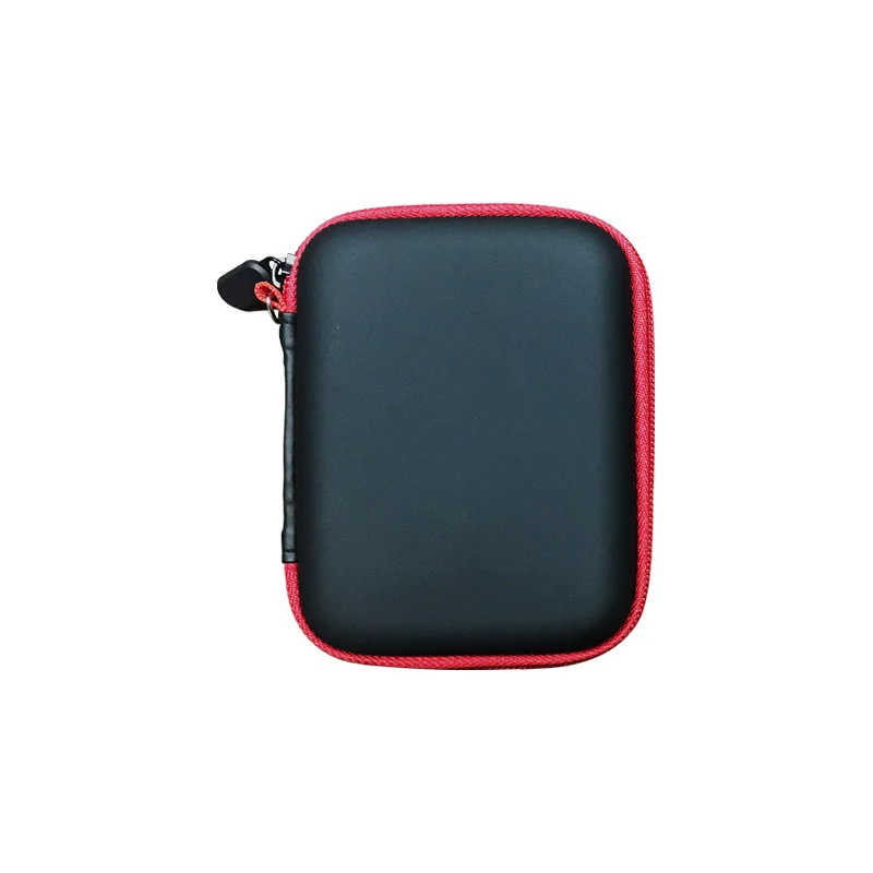 Miyoo Mini Plus 3.5인치 스크린 휴대용 비디오 게임 콘솔의 Tolex 가방 Waterproor 휴대용 미니 케이스 블랙 버전 레드 지퍼