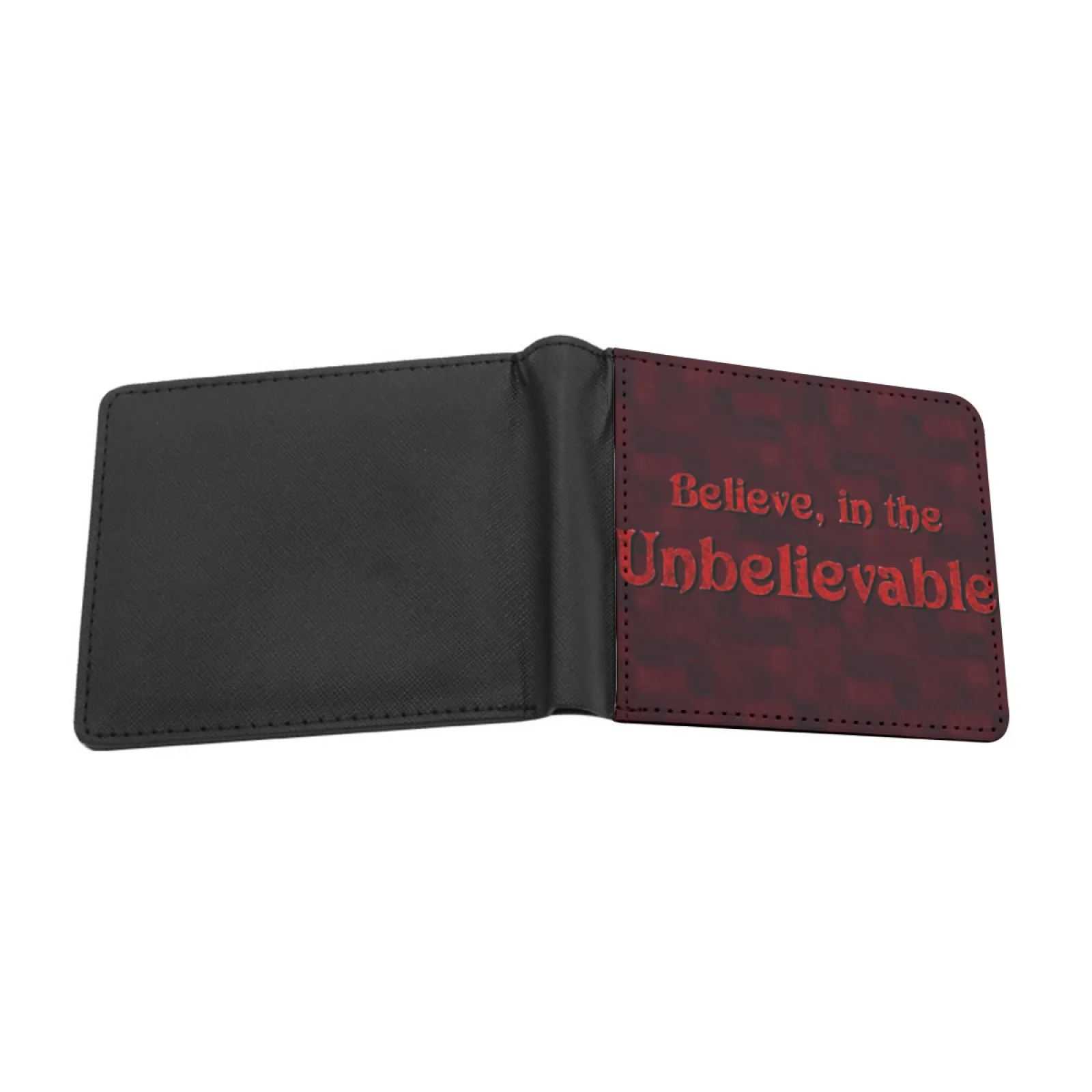 Believe… Men's Wallet Pu Leather Wallet Multifunction Credit Card Purse Creativity Creative Sanctuary Amanda Tapping Helen