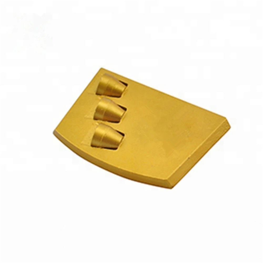 LAV62 Lavina Quick Lock PCD Grinding Shoes Three Half Dovetail PCD Floor Pads for Epoxy Coating Removing Lavina Grinding Machine