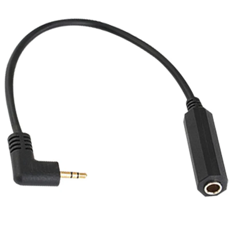 Headphone Extension Cable 3.5mm Jack Male To Female 3.5mm Aux 90degree Cable Audio Stereo Extender Cord Earphone Speaker image 2