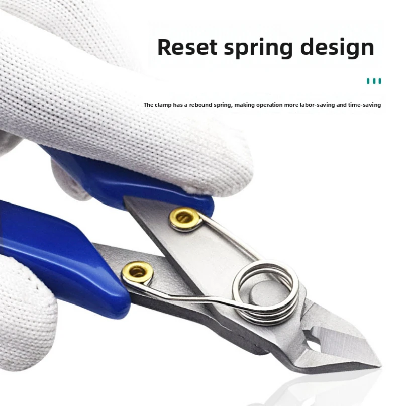 XMSJ  Diagonal Pliers High Hardness and Precision Electronic Wire Cutting Nipper Phone Repair Cable Cutter 2025 new