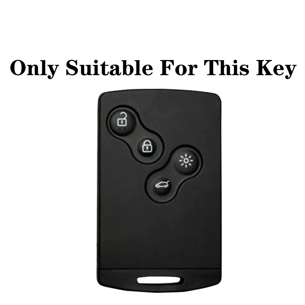 Silicone Car Key Cover Protect Case for Renault Kadjar Captur Clio Megane 2 3 4 RS Koleos Logan Scenic Duster Card Accessories