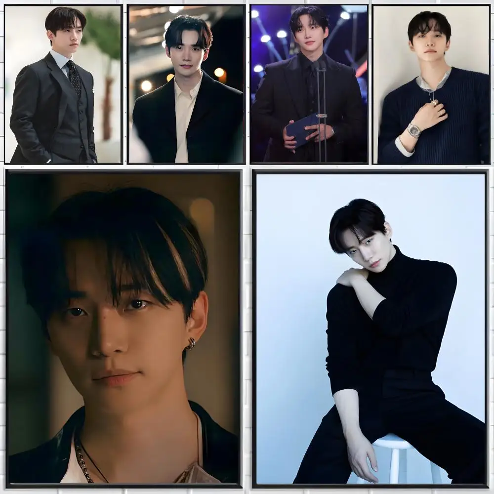 Singer Kpop J-Junho Poster Distinct Home Decor Concepts Chic Indoor Art Pieces
