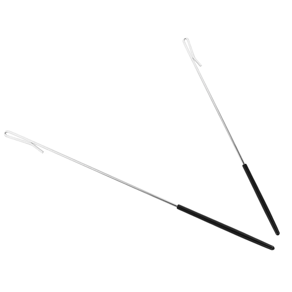

2 Pcs Control Rods Metal Sticks Puppet Theater Props Accessories Puppet Theater Props Arm Movement Tool
