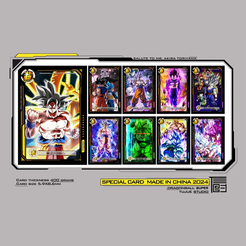 การ์ดแฟลชดราก้อนบอล ซุนโกคู ทรังค์ส เวเจต้า ไอวี ฟรีเซอร์ กระดาษคัพเปอร์เพลท 400 กรัม ของสะสมอนิเมะ ฟิกเกอร์ของเล่นแอคชั่น ของขวัญ