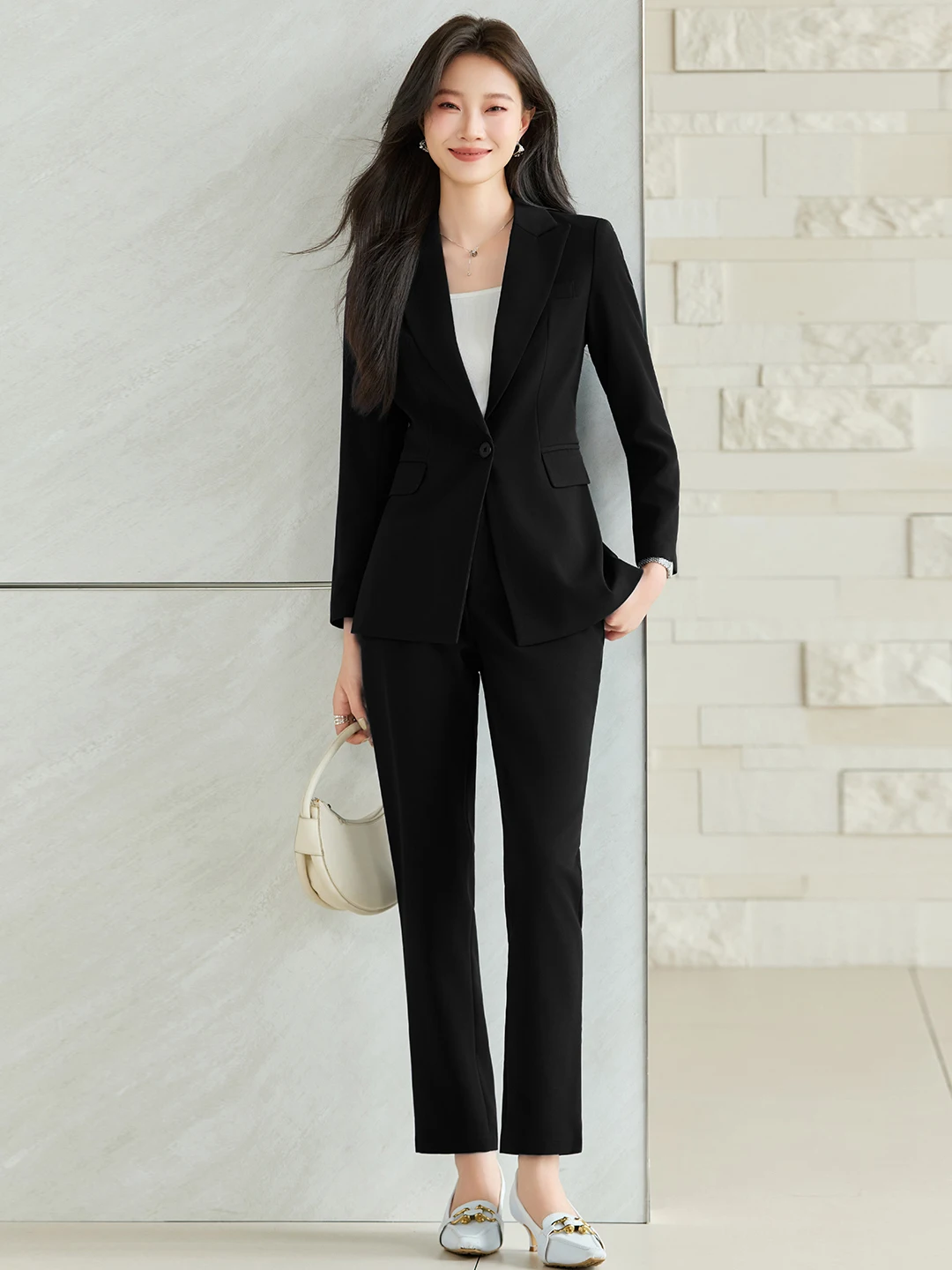 Professional Office Suit Women's  Jacket Slim Fit Commute Workwear Ensemble Autumn Winter New Arrival Elegant OL Style