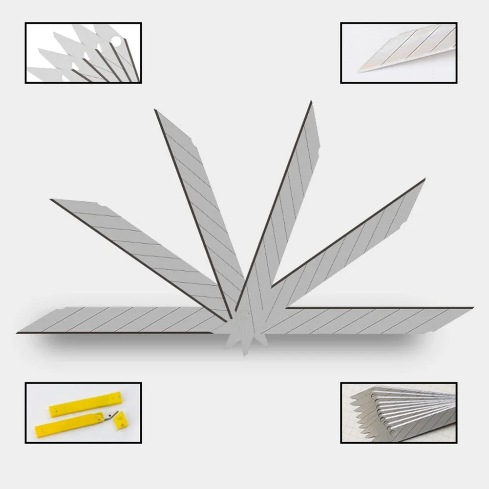 

10 шт./набор, лезвия из легированной стали, 30 градусов, 86 Х9 мм