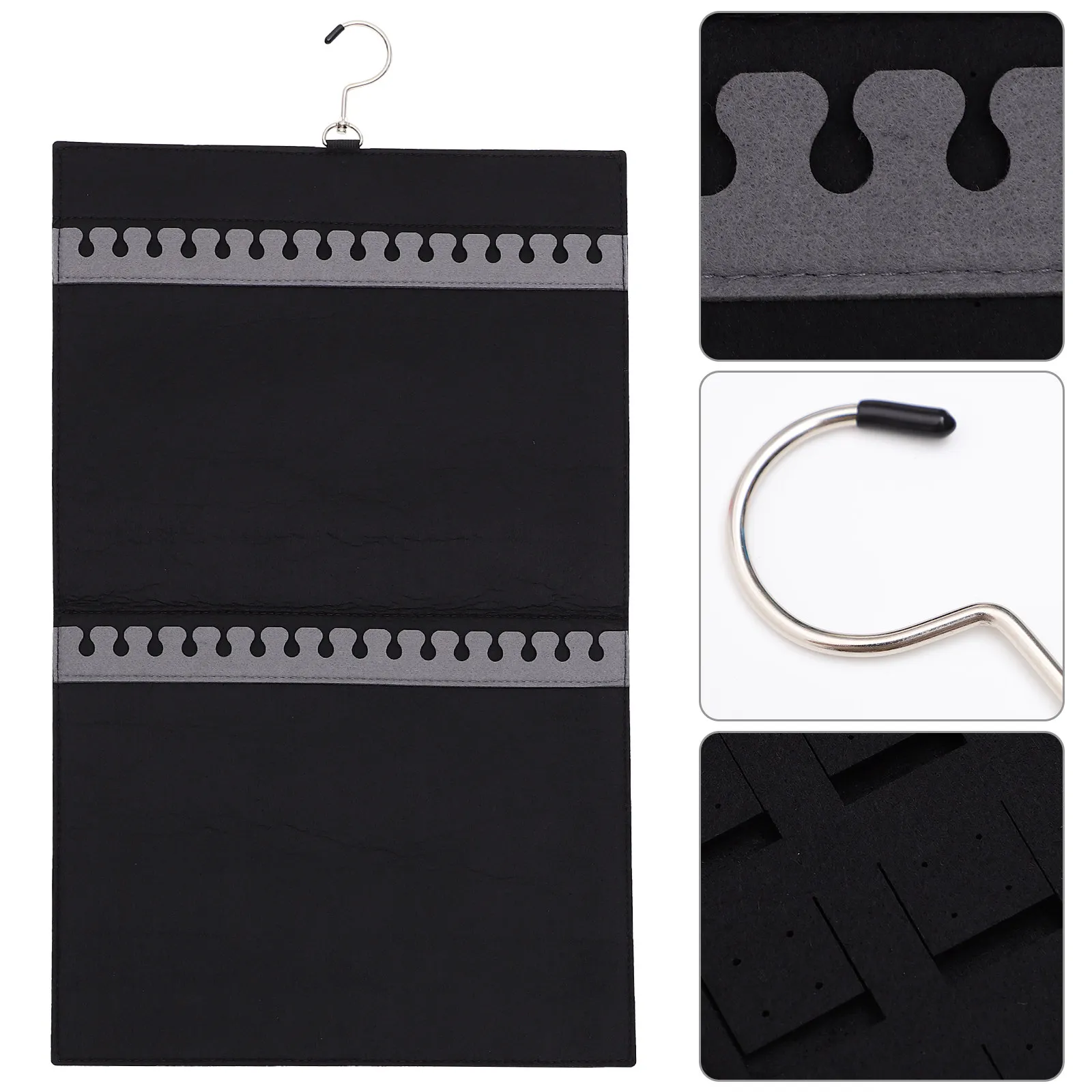 

Подвеска-органайзер для украшений: для колье, браслетов, серег. Дорожный держатель для хранения.