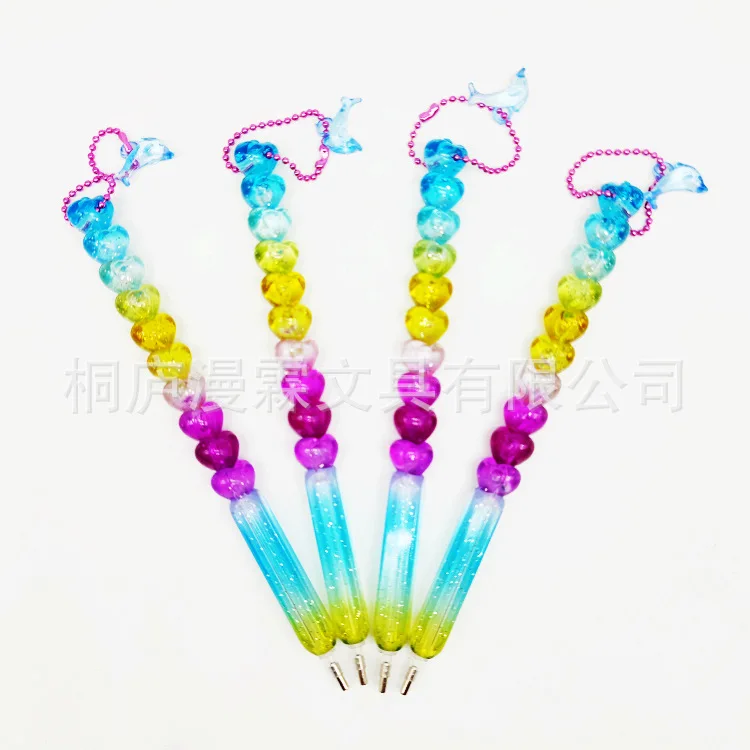 1PCS 5D Resin Diamond Painting Pen Plastic Dolphin Pen Flower Point Drill Pens DIY Art Crafts Diamond Painting Heads