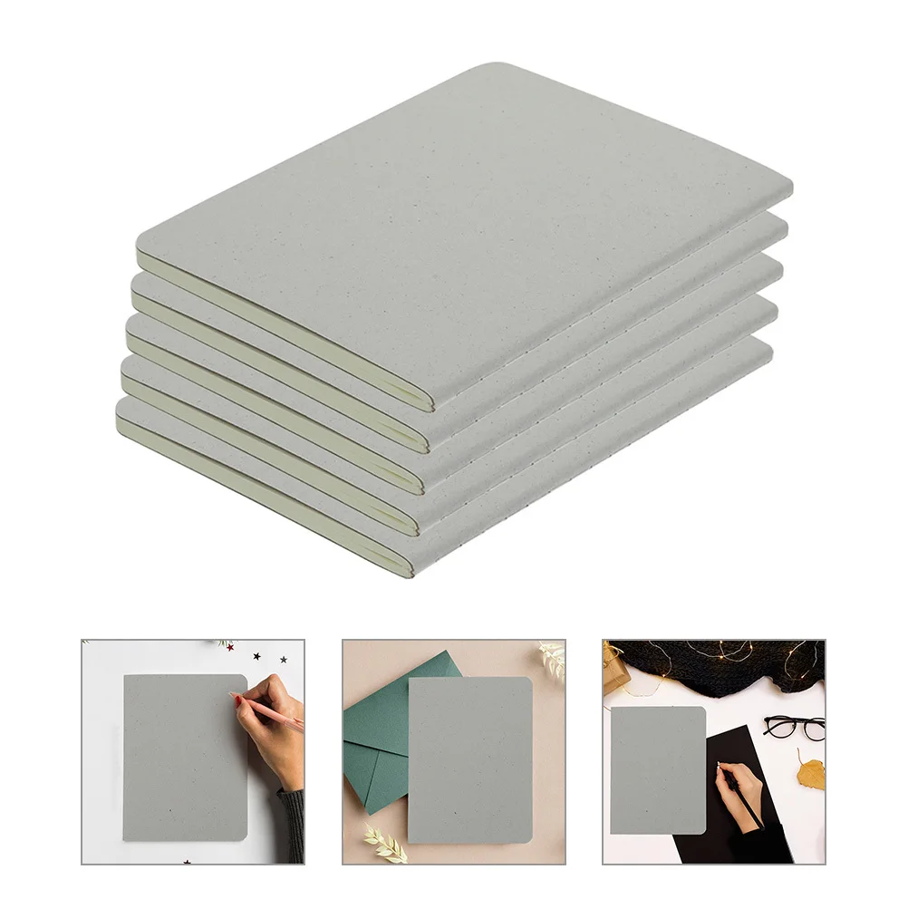 

5Pcs Portable Strong Abrasion Resistant Paper Sketch Pad for Painting Drawing Use Mini Watercolor Sketch Book