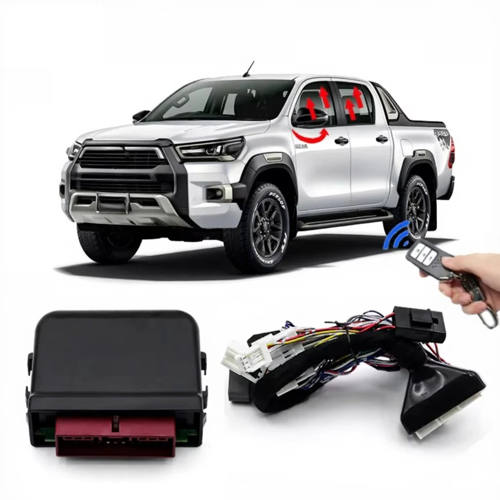 Car Window Up Down Closer Open Mirror Fold Automotive Electronic Parts Remote Controllable Device Module for Hilux 2017-2024