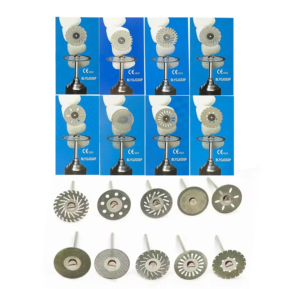 

1 шт. стоматологический алмазный диск, двусторонний абразивный отрезной диск, размер инструмента 22 мм * 0,2 мм