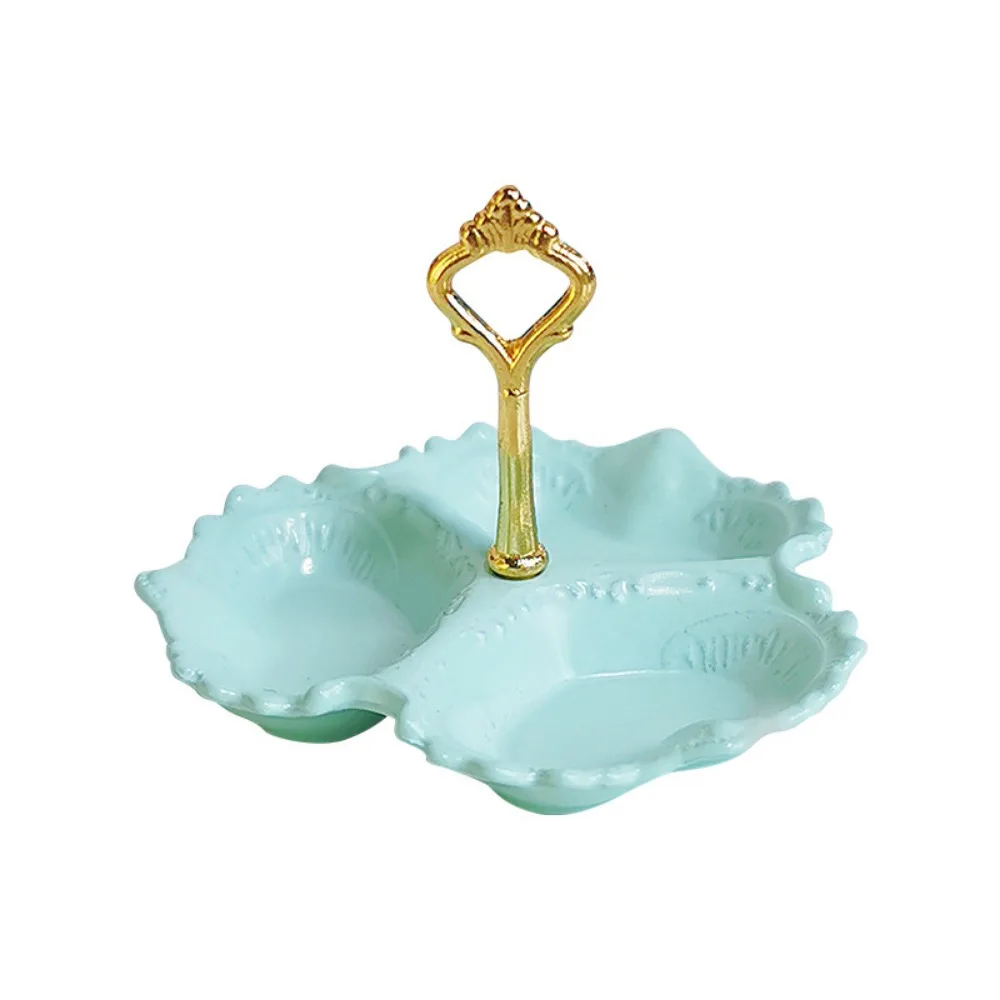 Nowa talerzyk na ciastka do domku dla lalek w skali 1/12, mini miniaturowa miseczka na ciasteczka, akcesoria do zabawki kuchennej, makaroniki dla dziewczynki