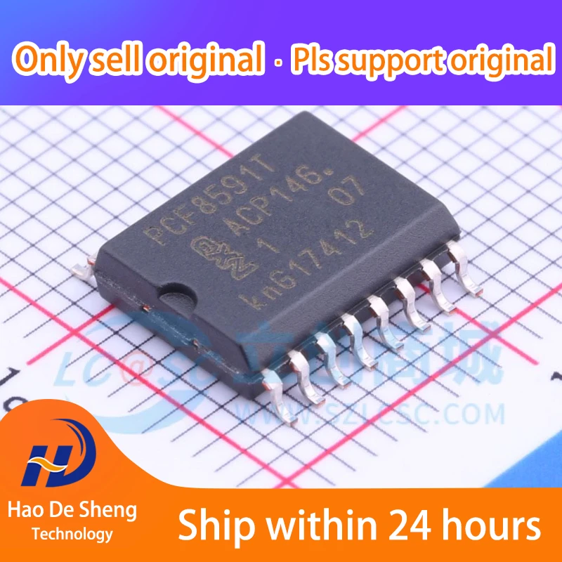 

10 шт./лот PCF8591T/2518 SOP-16 новая Оригинальная фотография