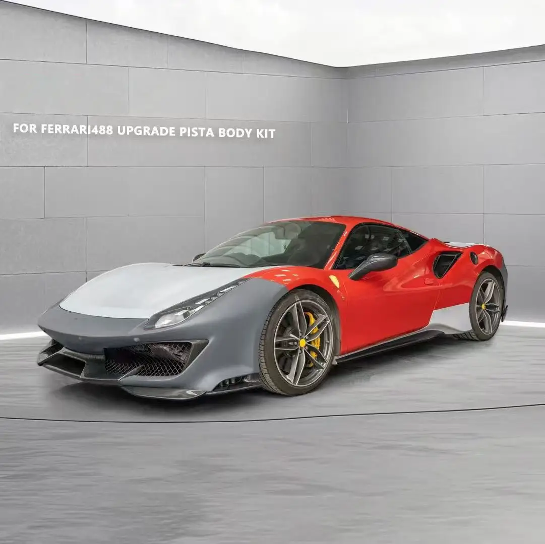Facelift Upgrade BodyKit for 488 to Pista  Carbon Fiber Body Kit