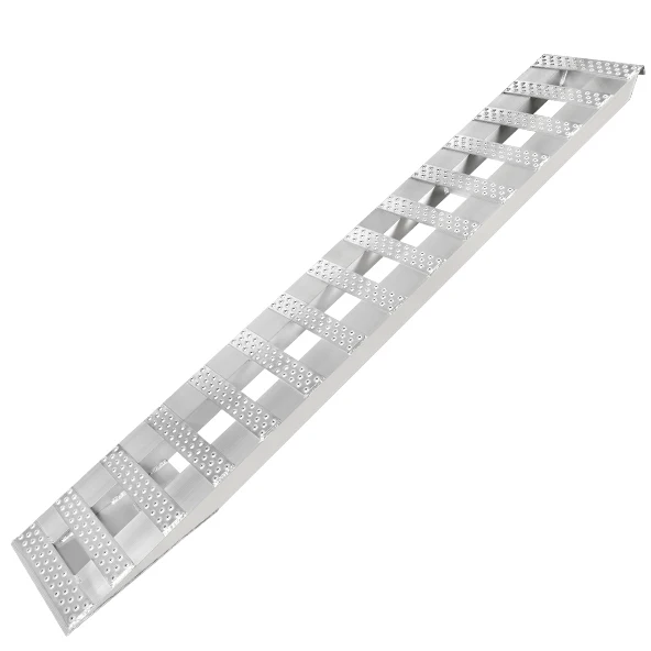 3.6t 2m Heavy Duty Ramp 8000lbs Aluminum Loading Ramp Portable Ramp For Truck With Non-slip Surface Factory Wholesale