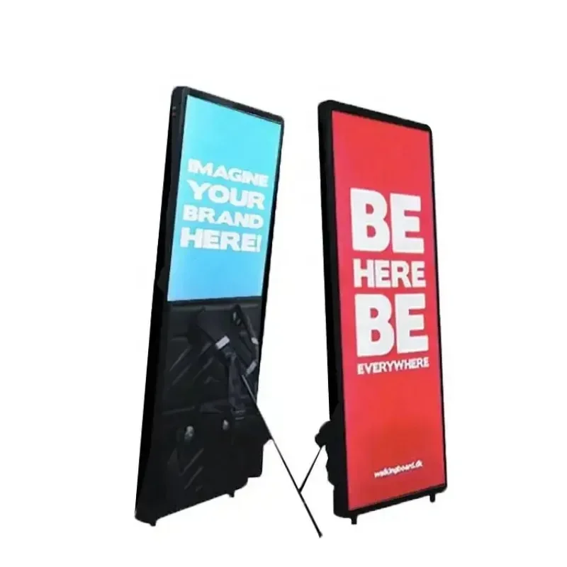 

#v For 32inch LCD Digital Walker Billboard Backpack Walking Billboard Human Walking Advertising Billboard