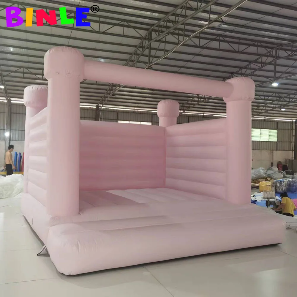 8ft Kommerzielle aufblasbare Hüpfburg Combo Mädchen Modulare rosa Hüpfburg Pullover Hochzeit Hüpfburg für Erwachsene Kinder