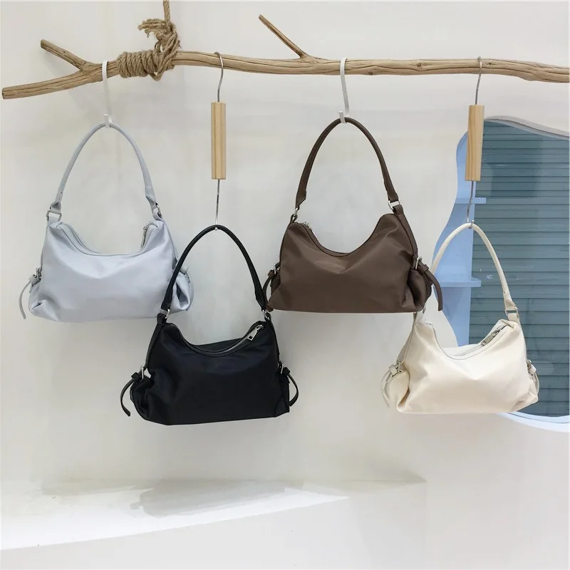 

2025 New Casual Hand-held Underarm Bag for Women , Nylon Fabric Bag, Versatile for Daily Commuting, Single-shoulder Tote Bag