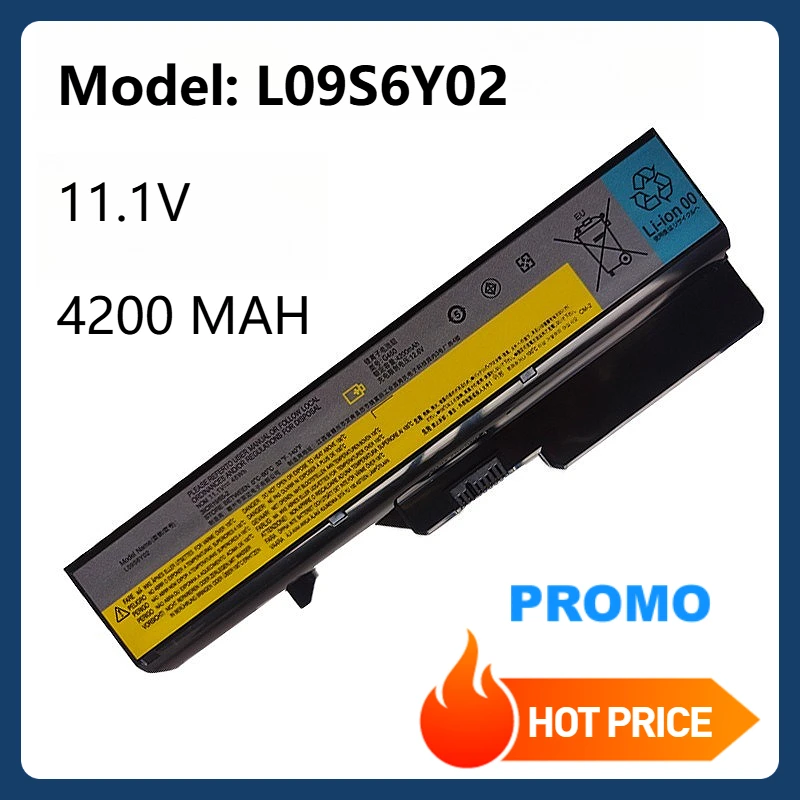 

Lithium Batteries for Lenovo L09S6Y02, G460, G470, Z460, Z470 Laptops