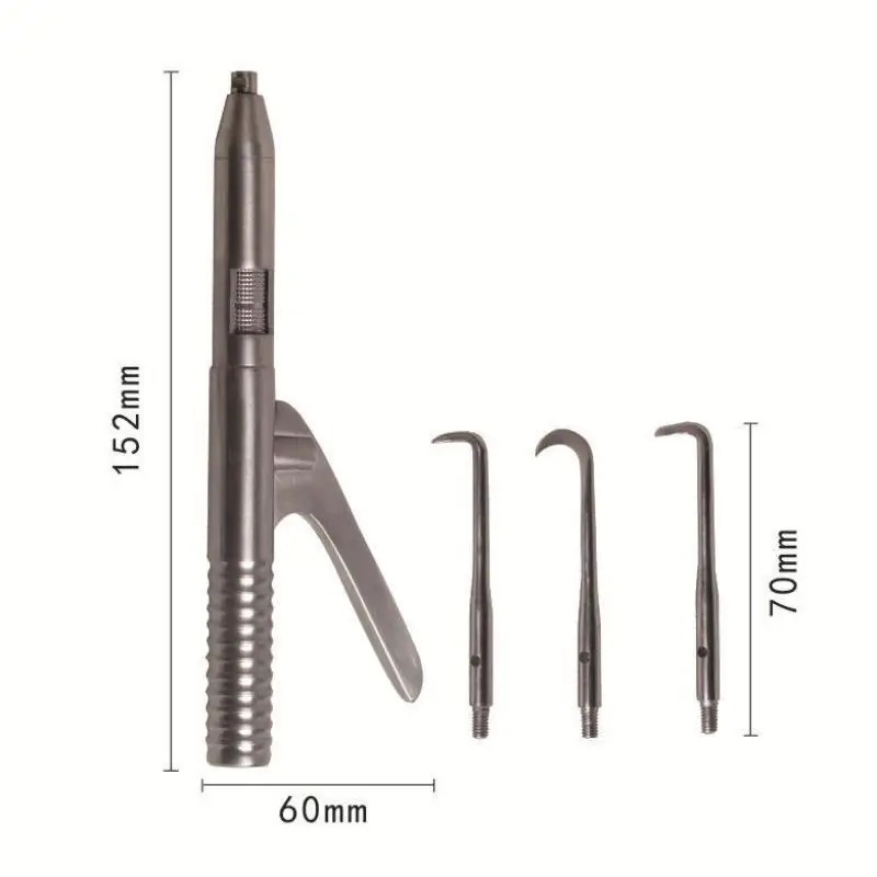 Dental Automatic Teeth Crown Remover Adjustable 4 Shifts Crown Remover Stainless Steel Lab Teeth Restoration Tools