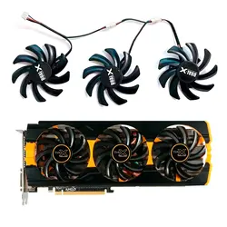 New DIY GPU fan 85MM 4PIN DC 12V 0.35 suitable for Sapphire R9 290X 290 280 Vapor-X OC Platinum graphics card cooling fan