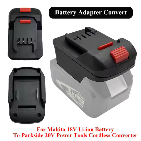 For Makita 18V Li-ion Battery Convert to for Lidl Parkside X20V Battery Power Tools Battery Adapter Converter (NO Battery)