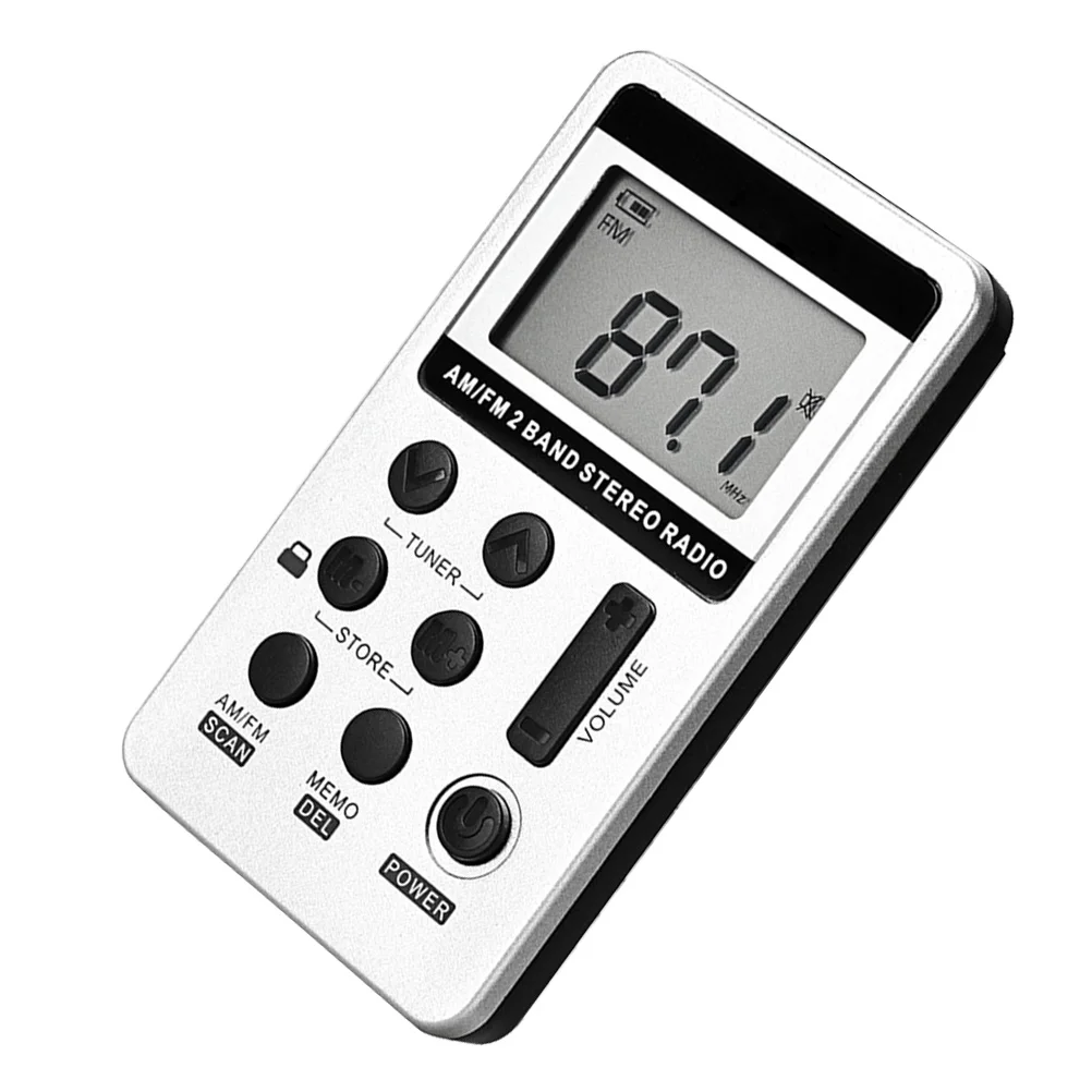 

Dsp Chip Mini 31-Level Volume Protable Band Radio Lcd Display Low