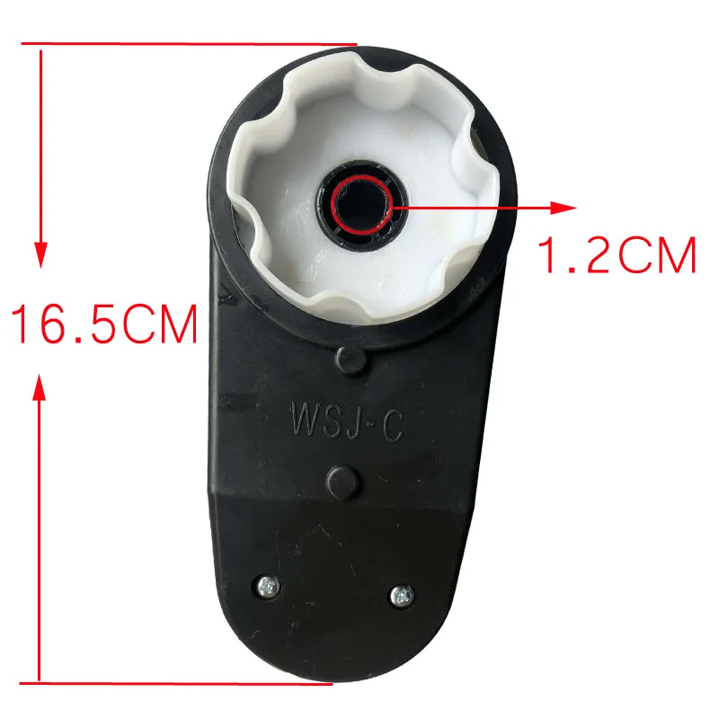 RS390 RS550 Motor Gearbox For Electric Children Vehicle Transmission Drive Gear Box Replacement Part Toy Car Accessory Kit