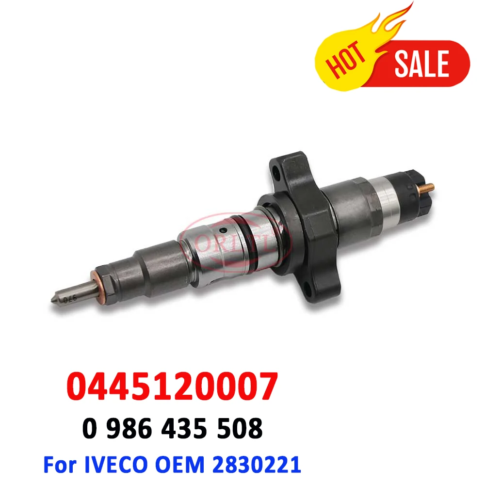 

ORLTL 0445120007 Diesel 0986435508 Common Rail Fuel Injector Nozzle 0445 120 007 for Bosch IVECO 2830221 2830957 2830244 5255184