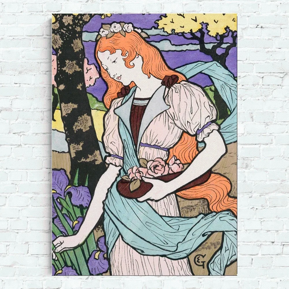 Eugene Grasset ART Poster Home Office Wall Bedroom Living Room Kitchen Decoration Painting