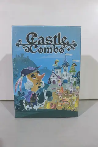 Castle Combo Strategy Board Game - Medieval Tableau Game with Instant Effects & Endgame Bonuses for 2-4 Players