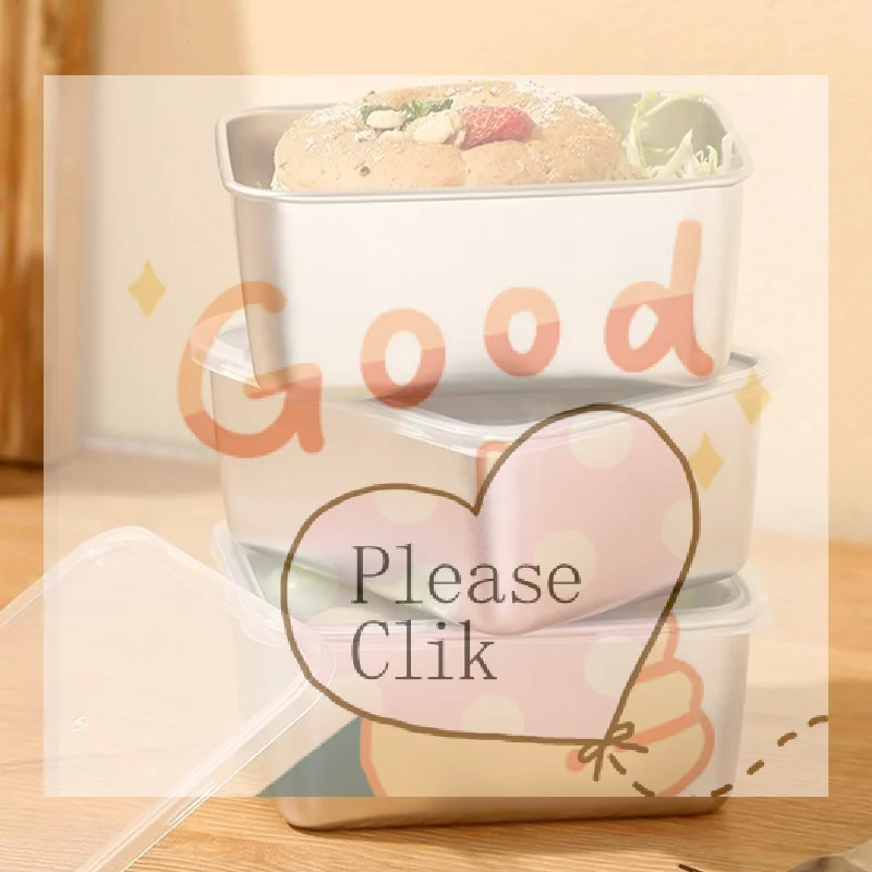 【HG】1PCS/2PCS Stainless Steel Food Storage Containers With Lids Leakproof Stackable Reusable For Camping Picnics School