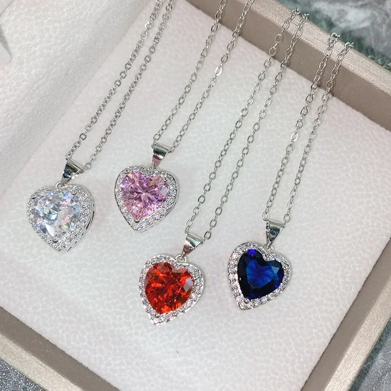 

MDL Moissanit1 Style Original Totem Heart To Simple Pendant Jitterbug Hot Push Girl Pink Hundreds Of Fashion Magazine Classics