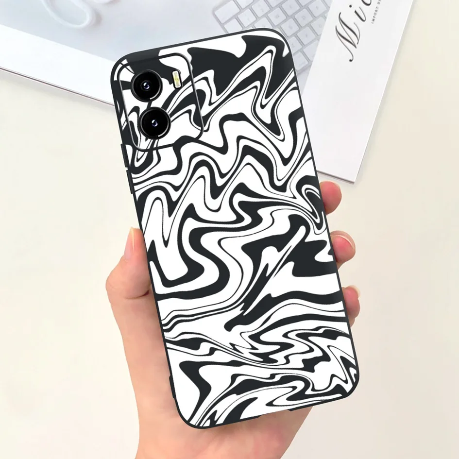 For Vivo Y15s Case V2120 V2147 V2139 Cute Cat Heart Dinosaur Shockproof Silicone Cover For Vivo Y15 Y15A Y01 V2134 VivoY15s Capa