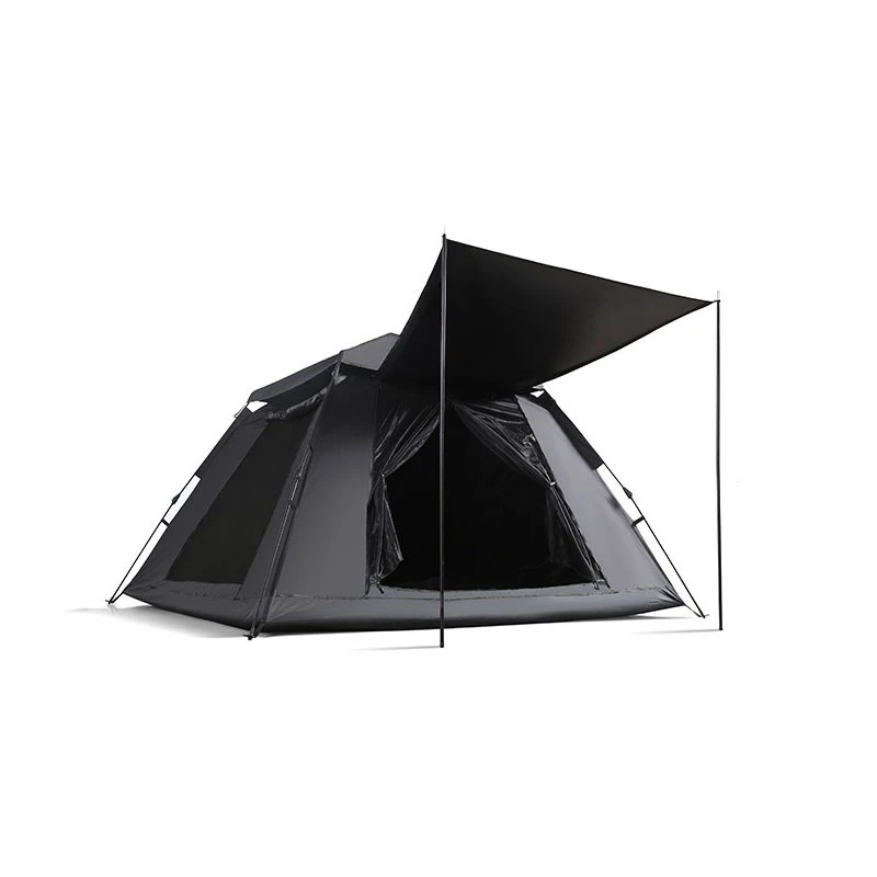 Black tent, blackened, black glue, sun protection, rain protection, UV protection UPF50+outdoor night invisible camouflage