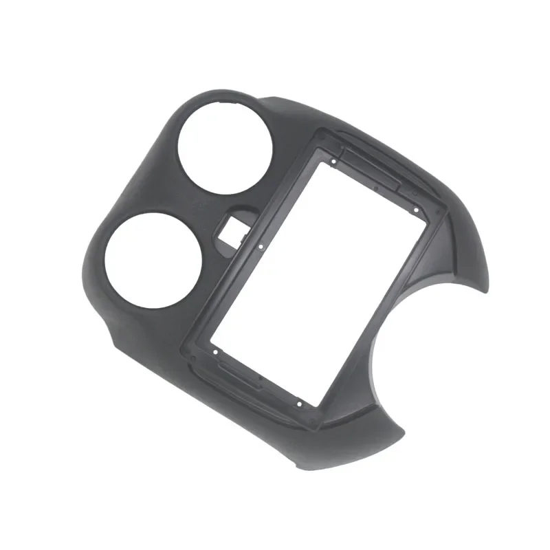 Marco embellecedor de radio de coche de 9 pulgadas para Nissan March Micra K13 2010-2017 / Renault Pulse 2011-2017, kit de salpicadero con aire acondicionado manual, embellecedor frontal