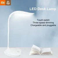 Xiaomi Youpin LED Reading Desk Lamp Portable Desk Lamp USB Charging Table Light Touch Dimming Learn Eye Protection Light Room