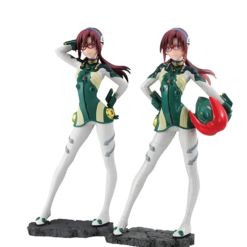 Bandai Gacha cápsula caja ciega neón GENESIS EVANGELION EVA Makinami Mari Gashapon Anime figuras de acción modelo muñeca niño juguetes regalo