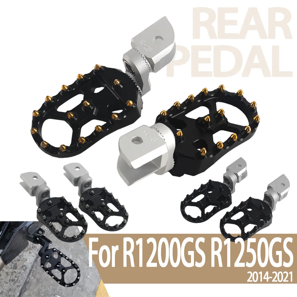

Motorcycle Front Footrest For BMW R1200GS LC R1250GS ADV Adjustable Extend Lowering Foot Pegs Rotatable FootPegs Rest
