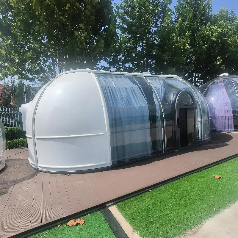 Inflatable Bubble House Transparent Starry Sky Room Luxury Outdoor Camping Tent For Garden Event Dome