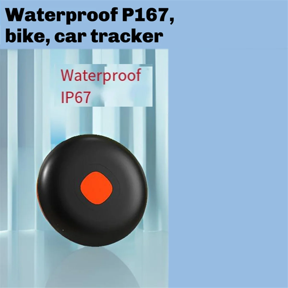 ABAB For Bluetooth Tracking Search Finder Anti-Lost GPS Tracker Locator Global Positioning Device Work Find My,B