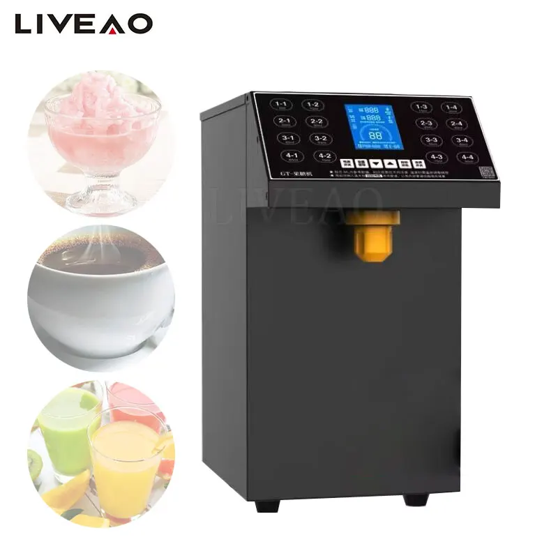 

Quantitative Fructose Levulose Dispenser Syrup Dispenser Automatic Bubble Tea Milk Tea Equipment